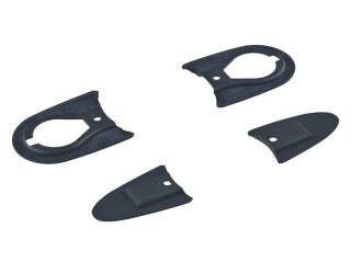 4x Rubber Door Handle Seals for PORSCHE 993, Left and Right