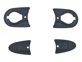 4x Rubberen Deurgreeprubbers voor PORSCHE 993, Links en...