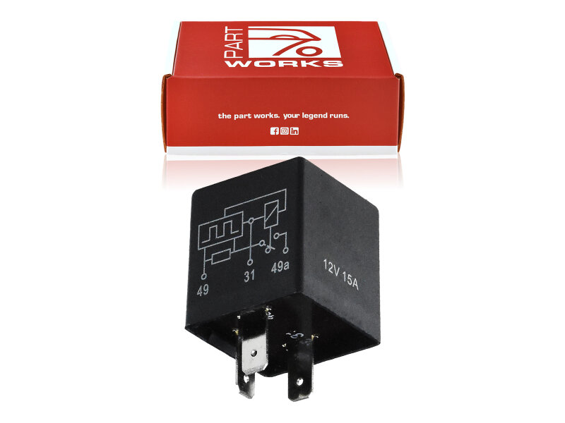 Richtingaanwijzerrelais voor PORSCHE 911G 85- 964 993 996...