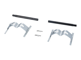 Perno di fissaggio pastiglie freno + piastra a molla per PORSCHE 996 997 Carrera S/4S/Turbo ANTERIORE
