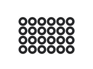 24x Crankcase Washers for PORSCHE 911 F/G 90110116102