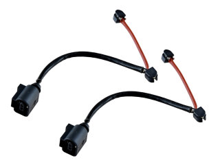 2x contatto di avvertimento per PORSCHE 981 982 Boxster...