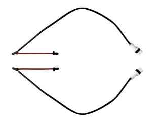 2x contacto de aviso para PORSCHE 964 993 turbo DELANTERO BOSCH