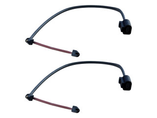 2 t&eacute;moins dusure de plaquettes de frein avant pour Porsche Cayenne 957 PR No. 1LX, freins c&eacute;ramiques PCCB.