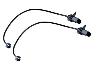 2x Indicatore di usura pastiglie freno per PORSCHE Macan 95B PR n. 1LY 1ZZ 1LK 1ZK 1LG 1LU 1LP 1ZP VA