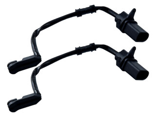 2x Indicatore di usura pastiglie freno per PORSCHE Macan 95B POSTERIORE BOSCH
