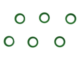 6 anillos de sellado de tapa de válvulas para...