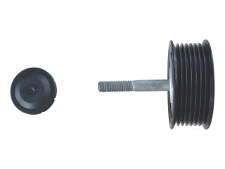 Deflection pulley for PORSCHE Cayenne 4.5 S turbo 955 9PA roller V-belt INA