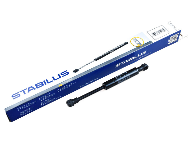 Gas spring for the hood of a Porsche Boxster 987, rear tailgate damper