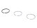 1x anillos de pistón para PORSCHE 911 2,0 T L E juego de anillos de pistón 90110390100
