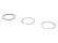 1x piston rings for PORSCHE 911 2.7 Carrera 911S set