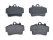 Pastillas de freno para PORSCHE 986 Boxster 987 Cayman 2.5 2.7 DELANTERAS TEXTAR