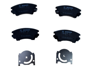 Remblokken voor PORSCHE 997 Carrera 3.6 345PS USA CND FRONT BOSCH