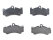 Pastillas de freno para PORSCHE 996 GT3 997 turbo 3.6 3.8 DELANTERAS TEXTAR