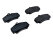 Brake pads for PORSCHE 996 Carrera 4S turbo 997 3.8 FRONT TEXTAR
