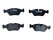 Brake pads for PORSCHE 928 4.5 4.7 S up to -85 FRONT BOSCH