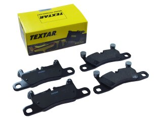 Pastilhas de freio traseiras Textar para Porsche Cayenne 958