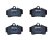 Pastillas de freno para PORSCHE 996 997 Boxster 986 Cayman 987 S TRASERAS BREMBO
