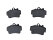 Pastilhas de freio para PORSCHE 986 Boxster 987 Cayman 2.5 2.7 DIANTEIRAS BREMBO