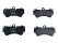 Brake pads for PORSCHE Cayenne 955 957 3.0 3.2 3.6 FRONT BREMBO