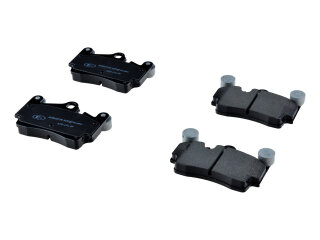 Pastilhas de freio traseiras Brembo para Porsche Cayenne 955 957