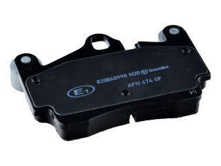 Pastilhas de freio traseiras Brembo para Porsche Cayenne 955 957