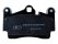 Brake pads for PORSCHE Cayenne 955 957 REAR BREMBO