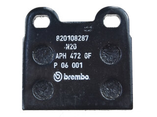 Bremsbel&auml;ge f&uuml;r PORSCHE 356 C 1600 911 F 2.0 -68 912 HINTEN BREMBO