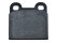 Plaquettes de frein pour PORSCHE 356 C 1600 911 F 2.0 -68 912 ARRIÈRE BREMBO