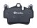 Plaquettes de frein pour PORSCHE 997 Carrera 4 -08 Cayman 987 3.4 AVANT BREMBO