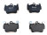 Pastiglie freno per PORSCHE 997 Carrera Boxster 987 ANTERIORI/POSTERIORI BREMBO
