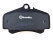 Remblokken voor PORSCHE 996 Carrera 4 997 3.8 VOOR BREMBO