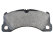 Remblokken voor PORSCHE Cayenne 958 Macan 95B Panamera 970 971 VOOR BREMBO