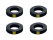 4 juntas de pinza de freno para PORSCHE 911 F/G hasta -77 930 turbo 912 914-6