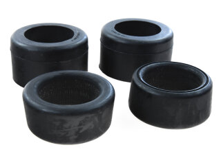 Ammortizzatore asse con cuscinetto in gomma per PORSCHE 911 F 912 -67 SET ASSALE POSTERIORE