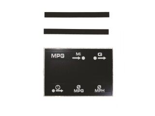 Pantalla de veloc&iacute;metro para AUDI 80 100 200 V8 Cuadro de instrumentos Millas MPH MFA FIS