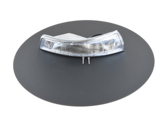 Indicator housing for PORSCHE 911 F SWB 912 -68 + lens WHITE FRONT RIGHT