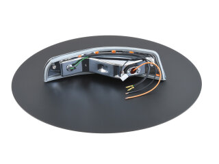 Bo&icirc;tier de clignotant pour PORSCHE 911 F SWB 912 - 68 + lentille ORANGE AVANT DROIT