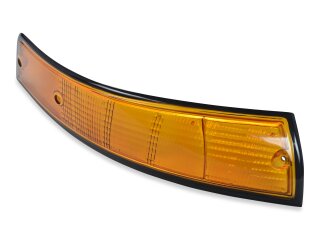 Lente indicadora para PORSCHE 911 F 69-73 DIANTEIRA LARANJA PRETA DIREITA