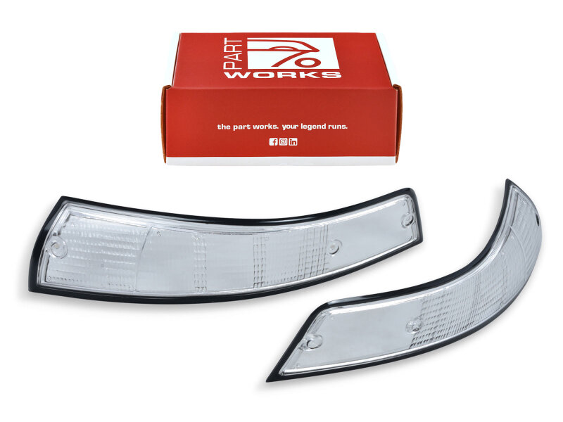 Indicator lens for PORSCHE 911 F 69-73 FRONT indicator...