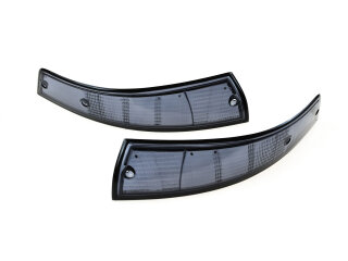 Indicator lens for PORSCHE 911 F 69-73 FRONT TINTED BLACK...