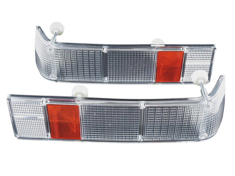 Cristales piloto traseros para PORSCHE 914 BLANCO-ROJO L+R