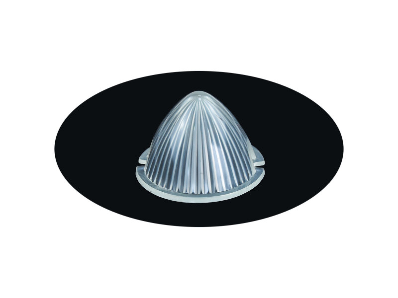 Indicator lens for PORSCHE 356 up to -52 FRONT WHITE L=R