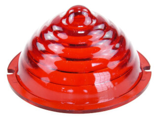 Lente fanale posteriore per PORSCHE 356 Pre/A 52-56 ROSSA...