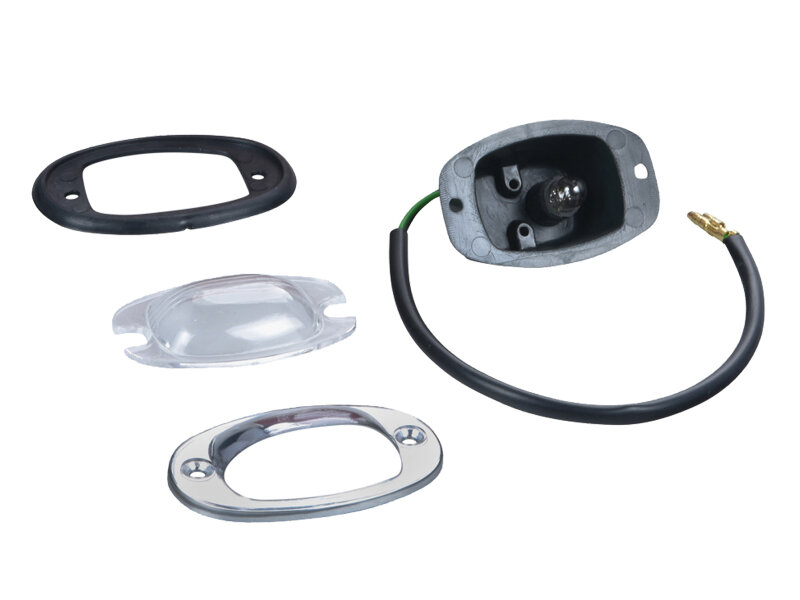 1x Luce targa per PORSCHE 356 B/C Luce targa con...