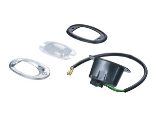 1x Luz de Placa para PORSCHE 356 B/C com Carca&ccedil;a