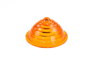 2x Indicator Lenses for PORSCHE 356 A 52-56 Rear Indicators ORANGE L=R
