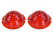 Taillight lenses for PORSCHE 356 Pre/A 52-56 RED L+R