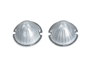 2 lentes de intermitente para PORSCHE 356 hasta el 52,...