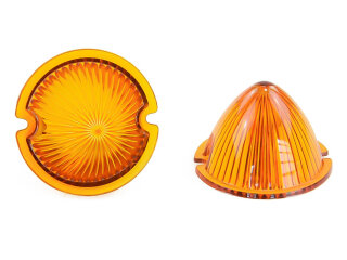 Taillight lenses for PORSCHE 356 Pre A -52 Turn signal taillight ORANGE L+R
